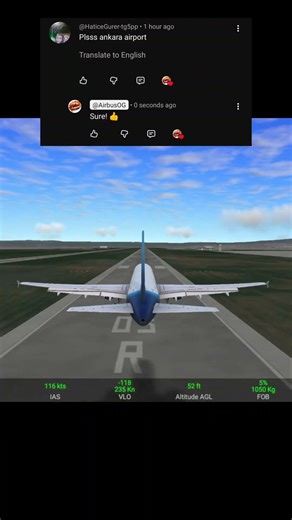 Challenge completed 😀😉 #shorts #landing #flightsimulator #aviation #rfs