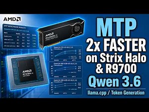 MTP (Multi-Token Prediction): 2x Faster Token Generation on AMD Strix Halo & Radeon 9700 AI Pro