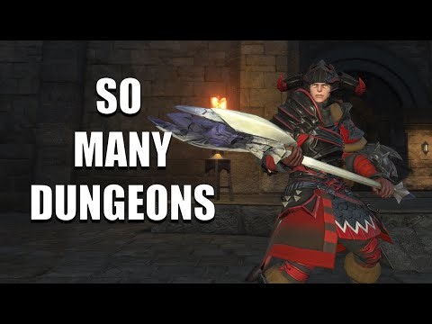 Completing all the dungeons we missed