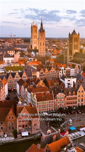 BEST TIME TO VISIT BELGIUM 🇧🇪 Somewhere between bluebells in Hallerbos, summer on Knokke and Ostend's beaches and a train trip along the coastline, you'll find your dream trip. | Lonely Planet