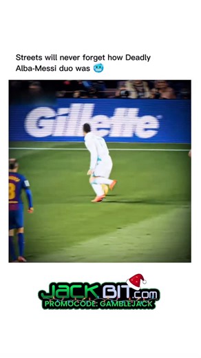 M10football on Instagram: "ALBA MESSI MAGIC ⚡️ Their duo along the left side was a masterclass in chemistry and football IQ - Messi would drop deep or cut inside, pulling defenders with him, while Alba exploded into the vacated space with perfectly timed overlapping runs. Their patterns weren’t rehearsed; they were instinctive. A single glance was enough for Messi to thread a pass into Alba’s stride, and Alba’s return cutback always seemed to find Messi in scoring position. Against low blocks or