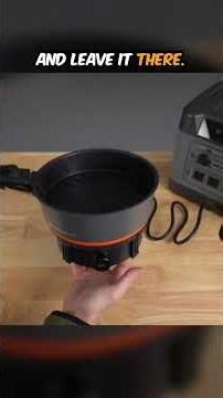 This Camping Cooktop Stays COOL While Cooking?! 🔥⚡ | Stoke Voltaics Nomad