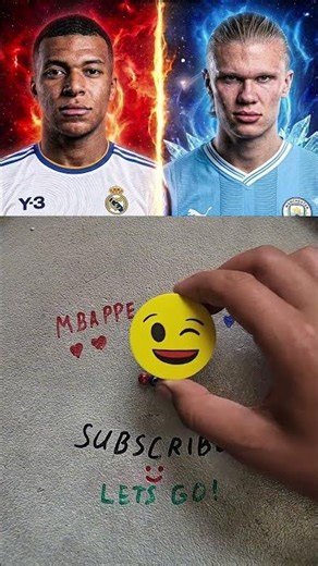 Mbappe 🔴 VS 🔵Haaland 🤩 Who do you choose? #battle #futbol #mbappe#haaland