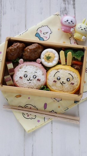 ホワイトデーにぴったりなちいかわ弁当