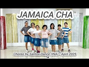 Jamaica Cha Line Dance // Choreo by Santox Dance (INA) - April 2025