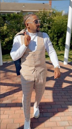 HOW TO STYLE A TAN SUIT FOR CHURCH ⛪️