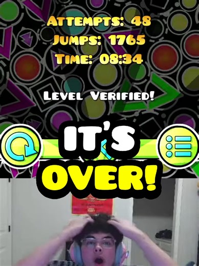 Zoink FINALLY Verified ORBIT! 🥳 Music: Break Free - Super Mario Odyssey Background gameplay: Grief by Icedcave #geometrydash #gd #orbit #zoink #mindcap