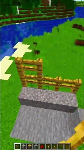 HOW TO MAKE A CASTLE DOOR IN MINECRAFT #minecraft