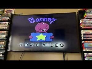 Opening To Barney: Just Imagine 2005 VHS Side Label 520