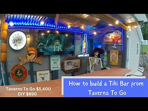 How to build a Tiki Bar from Taverns To Go