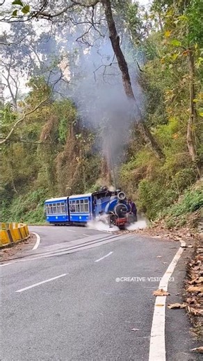 #steam Toy Train Darjeeling #hillrailway #dhr #darjeeling #toytrain #hillside @CREATIVEVISION123