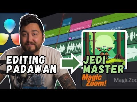 Davinci Resolve 18 Tutorial: Camera Moves + Magic Zoom Tricks