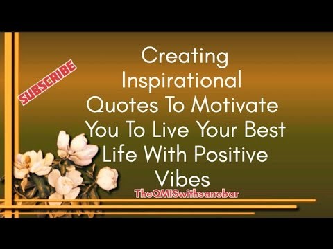 Creating Inspection Quotes to motivate you to live your best life with positive vibes #shorts #video