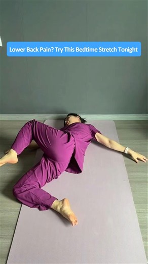 Lower Back and Hip Pain Try This 5 Minute Bedtime Twist to Release Tension and Improve Mobility