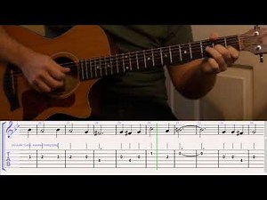 How to Play Coventry Carol on Guitar with TAB- Guitar Choir Melody