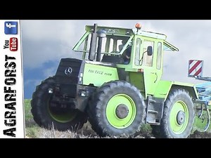 MB TRAC 1500 am Grubbern - Leistung die Begeistert!