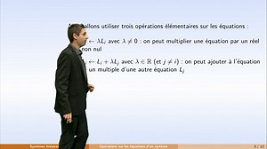 Systèmes linéaires - partie 3 : pivot de Gauss