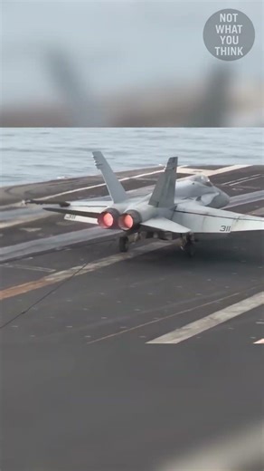 Full Throttle During Carrier Landing