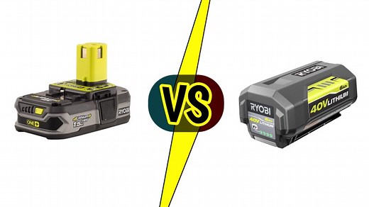 Ryobi 18V Vs. 40V Battery – Differences & Benefits Compared | Rx Mechanic