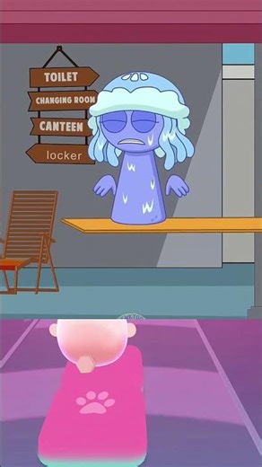 🌊🔄 Reverse Pool Jumping Attraction! | Funny Sprunki Animation | Tiles Hop Style #shorts