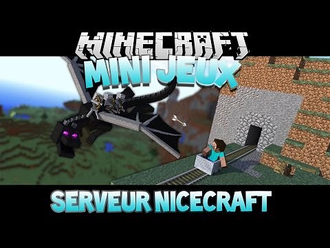 MINECRAFT 1.7 [FR] - Mini Jeux en Live -Serveur NICECRAFT - Mini-Jeux Francais