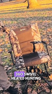 🔥Stay comfortable and warm during long hunts with TideWe’s Heated Hunting Chair. Featuring dual heating zones for your back and seat, with up to 🔟 hours of warmth and three adjustable settings. The silent swivel design and sturdy adjustable legs keep you stable and noise-free on any terrain. 🎯🌲 ✔️ Customizable heat zones 🔥 ✔️ Durable, silent, and stable ⚙️ ✔️ Long-lasting 10,000mAh battery 🔋 | TideWe