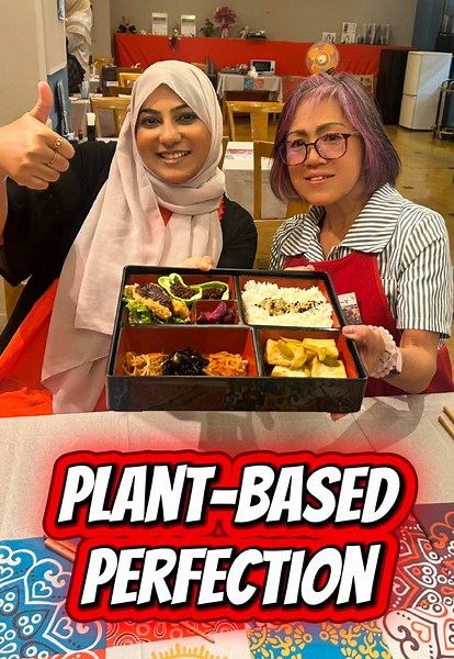 Halal Shojin Ryori A peaceful Japanese temple-style meal made completely plant-based and Halal - simple, mindful, and full of gratitude in every bite. 🍱 #japan #shojinryori #foodie #fun