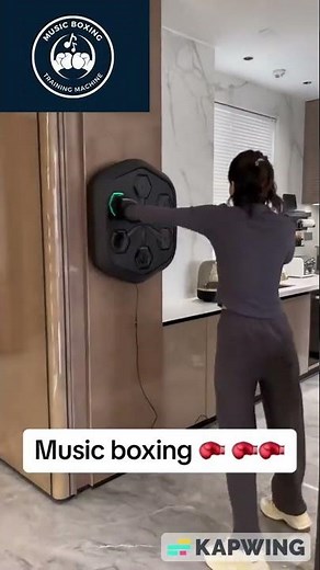 Unleash Your Inner Fighter with Music Boxing Training Machine | Dynamic Fitness Fusion!