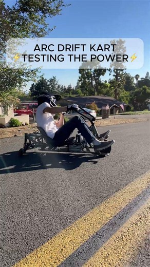What makes the Arc Drift Kart an absolute beast on the pavement?