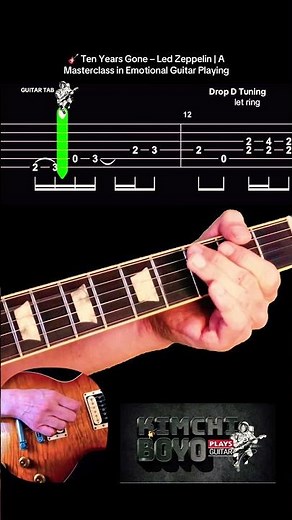 🎸 Ten Years Gone – Led Zeppelin | Guitar Breakdown 🎶