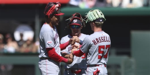 Here's the Nats' official Opening Day roster