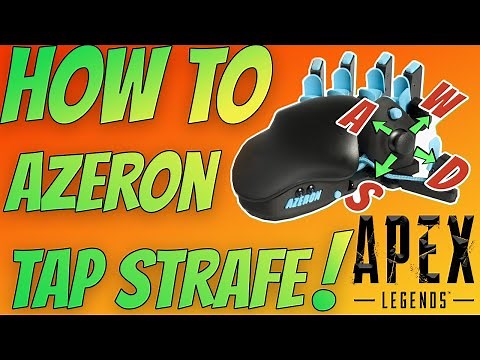 How to Tap Strafe using the Azeron Keypad in Apex Legends!