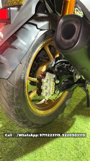 Aerox 155 Rear Disc Brake Setup | Aerox 155 Modified | #aerox155 #shorts