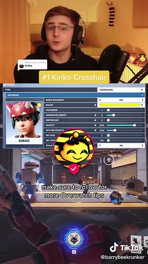 Best Kiriko Crosshair in Overwatch 2