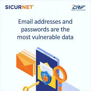 Monitor your personal and financial data online with #Sicurnet. It tracks your data 24X7 all over the public, dark and deep web, sending alerts in case of exposure, along with actionable remedial steps. To know more about Sicurnet click here - https://bit.ly/3kx8z6t #cybersecurity #dataprivacy #databreach #digitalsecurity | CRIF India | Facebook