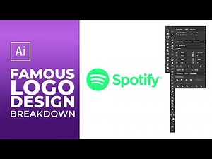 How To Design SPOTIFY LOGO | Famous Logo Design Breakdown | Adobe Illustrator Tutorial