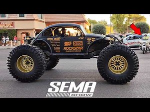 INSANE Vehicles of The SEMA Cruise - Full Parade with Best Cars & Trucks [HD]