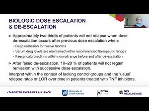 IBD: Identified uncertainties in optimising biologic & small molecule medicines –the latest evidence