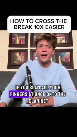 How to Cross the Break on the Clarinet