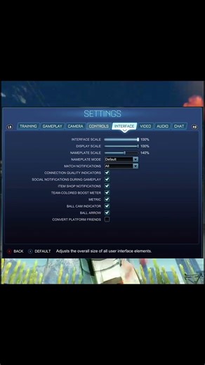Best Rocket League Settings #foryou #rocketleague #rocketleagueclips #zorin #viral