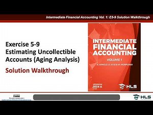 Estimating Uncollectible Accounts Using the Accounts Receivable Aging Analysis Approach