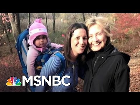 Supporter Who Ran Into Hillary Clinton While Hiking: She Was So Gracious | Andrea Mitchell | MSNBC