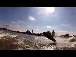 GoPro Flux test. Extreme slow motion.Jetski FG