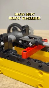 Heavy Duty Impact Mechanism (Slow Motion Video) #lego #technic #legotechnic #mechanism #mechanical #diy #diyprojects #mechanicalengineering #legofan #engineering #reciprocating #machine #slowmotion #satisfying #satisfyingvideo | Bricks Master Builders