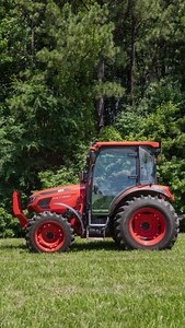 7.4K views · 82 reactions | It’s not showing off if you can do it, and in a KIOTI RX40 you can do just about anything – conquering tasks with a quick-attach loader and cruising super-smooth while you’re doing it with a Soft Ride Kit. Say ‘so long’ to sweating while you’re at it – the cab is climate controlled. #WeDigDirt Learn more about the KIOTI RX40: https://bit.ly/470ZKIb | KIOTI Tractor | Facebook