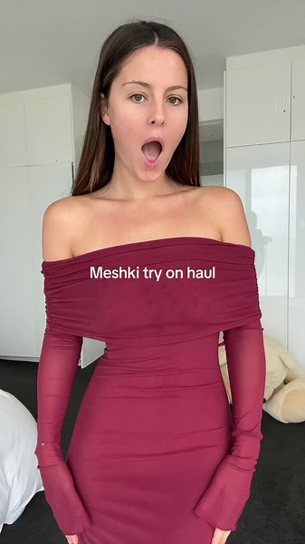 Meshki Try On Haul - New Dress Unboxing and Review