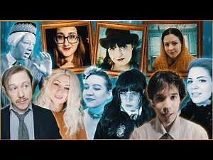 Hogwarts Halloween 🎃 [ASMR Collab] Harry Potter inspired Roleplay ⚡ Ghosts, Teachers & Portraits ✨