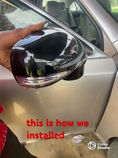 Changing Lexus Es350 side mirrors to a new model # #lexuselectrified