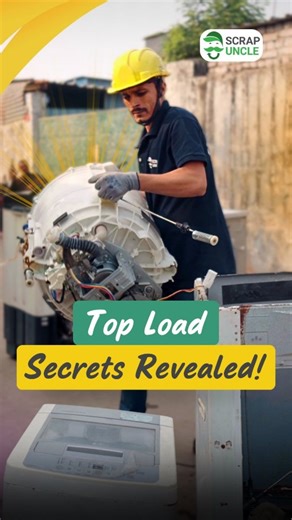 5.1K views | What’s the difference between top load, front load and semi-automatic machines? 樂 Today we open the top load first, rest in the next reel! Follow @scrapuncle for more recycling breakdowns. ♻️ #ScrapUncle #Ewaste #WashingMachine #ApplianceRecycling #RecycleIndia | ScrapUncle- formerly Swapeco | Facebook