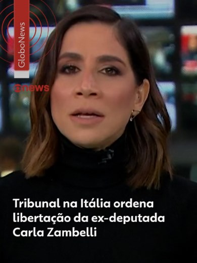 Anulou decisão anterior - A Justiça da Itália negou nesta sexta-feira (22) o pedido de extradição da ex-deputada Carla Zambelli ao Brasil, segundo o advogado de Zambelli na Itália, Alessandro Sammarco. A decisão também determinou a libertação de Zambelli, que está presa na Itália. A decisão foi tomada pela Suprema Corte de Cassações da Itália, a instância mais alta do Judiciário italiano. De acordo com o advogado, o tribunal anulou a decisão anterior, da Corte de Apelações da Itália, que dava o